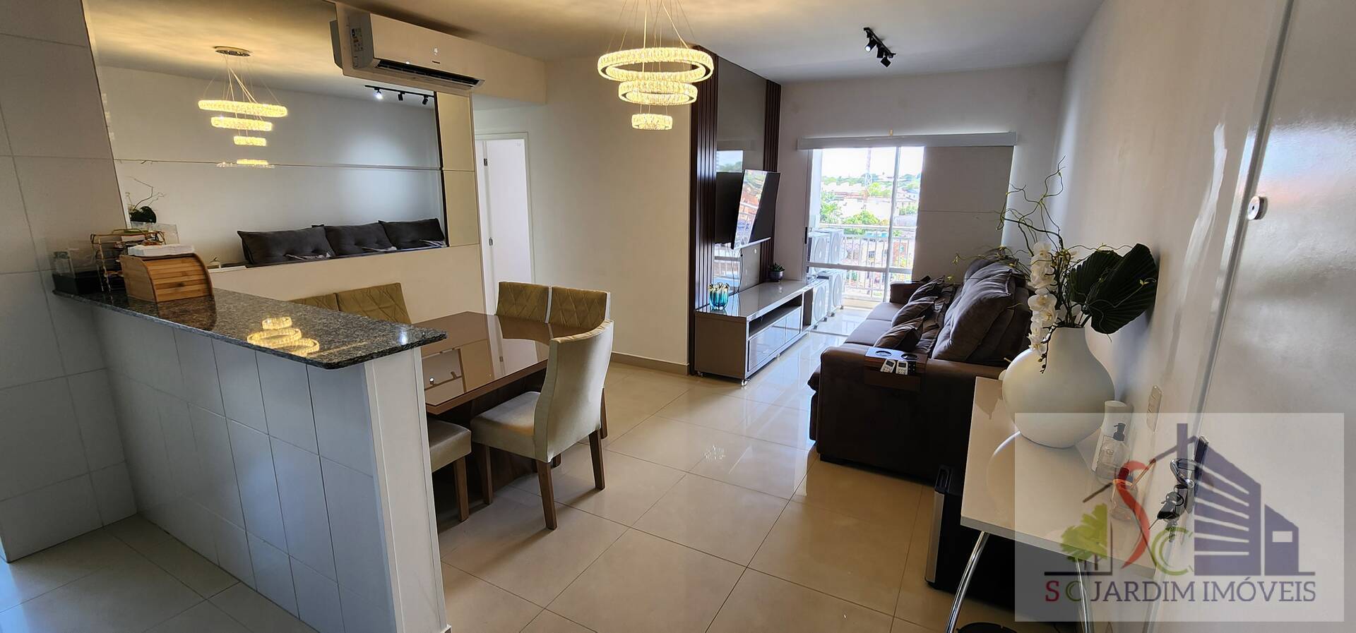 Parque Dez - Condomínio Acqua - Alugo Apartamento de 03 quartos mobiliado.